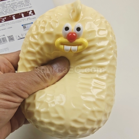 礼品订购花生解压玩具捏捏乐广告