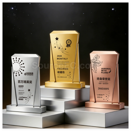 创意金属质感奖杯