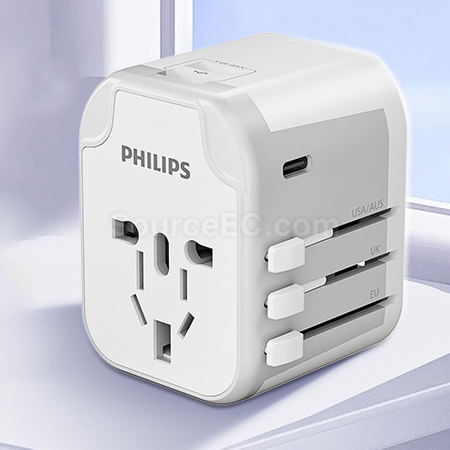 礼品订购Philips旅行轉換插座广告