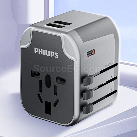礼品订购Philips旅行轉換插座广告