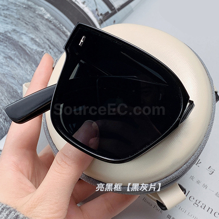 礼品订购外挂式折叠墨镜广告