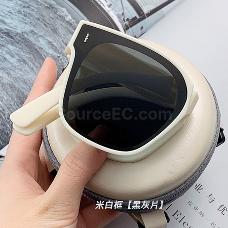 礼品订购外挂式折叠墨镜广告