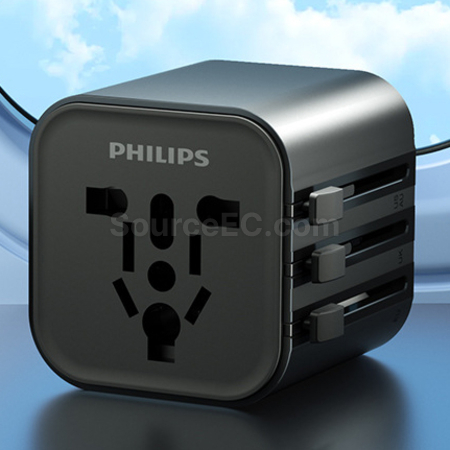 礼品订购Philips旅行轉換插座广告
