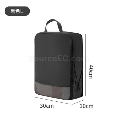 礼品订购布面料行李箱衣物压缩收纳袋套装广告