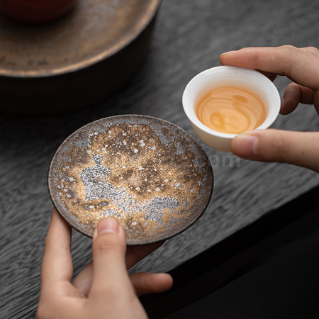 礼品订购中式复古陶瓷小碟子广告
