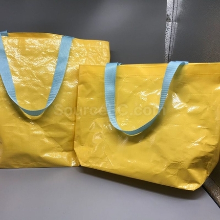 礼品订购夏季手提塑料編織購物袋广告