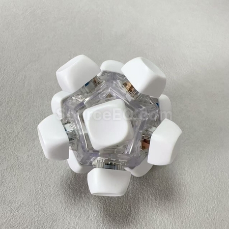 礼品订购圆球12键按键减压玩具广告