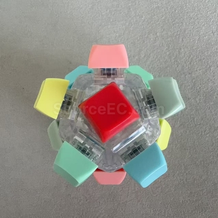 礼品订购圆球12键按键减压玩具广告