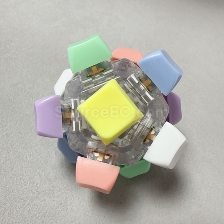 礼品订购圆球12键按键减压玩具广告