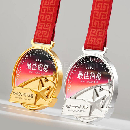 礼品订购金属奖牌广告