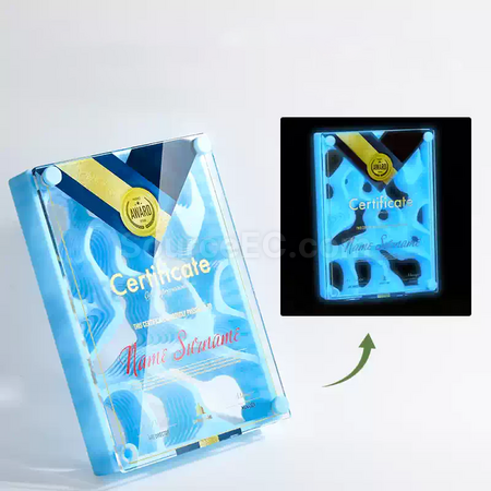 礼品订购水晶奖牌广告