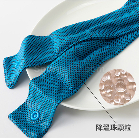 礼品订购降温冰围脖广告