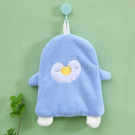礼品订购企鹅擦手巾广告