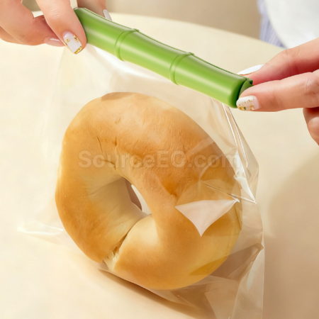 礼品订购竹子造型封口夾广告