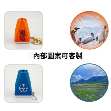 万花筒透镜钥匙扣可定制