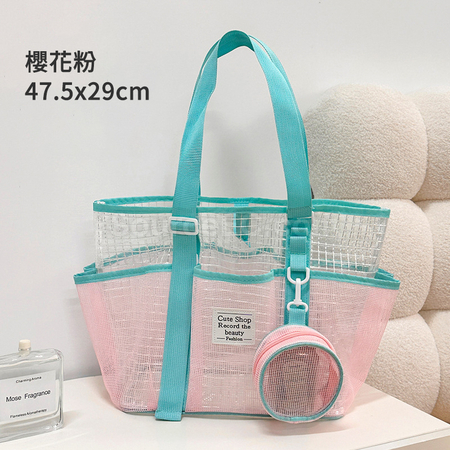 礼品订购干湿分离便携沙滩托特包广告