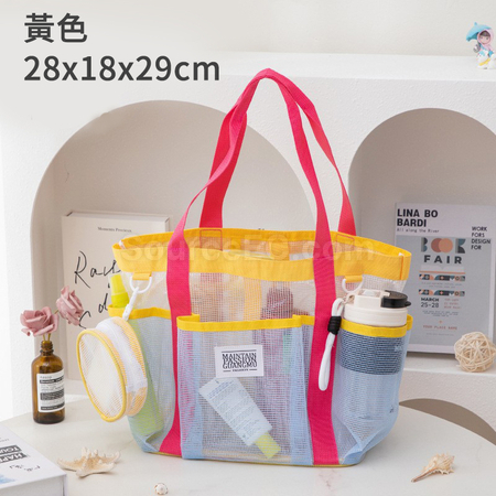 礼品订购干湿分离便携沙滩托特包广告