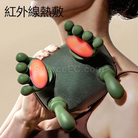 礼品订购仿生大师手法肩颈部按摩仪广告