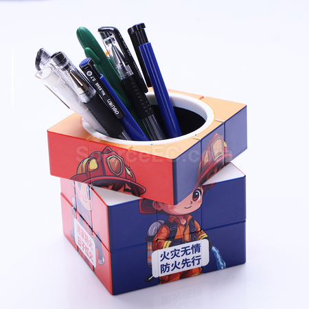礼品订购笔筒魔方广告