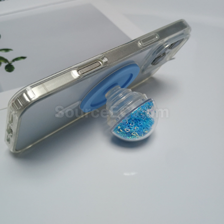 礼品订购摇摇乐立体半球手机气囊支架广告