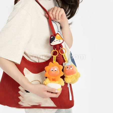 礼品订购公仔拓展扣包挂防丢扣可定制广告