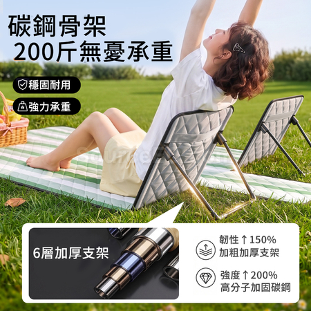 礼品订购靠背户外野餐垫广告