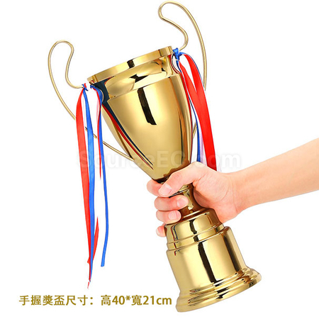 礼品订购金属奖杯广告