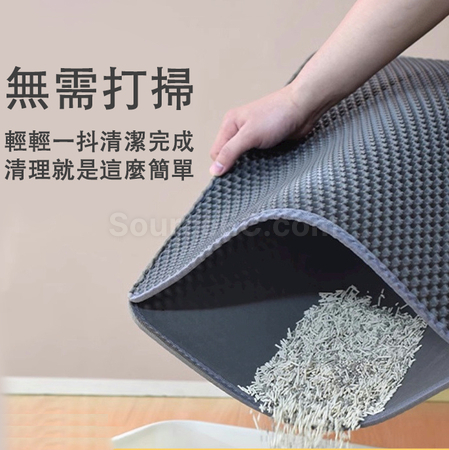 礼品订购宠物防带出落砂垫广告