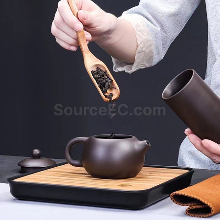 礼品订购紫砂旅行茶具套装广告