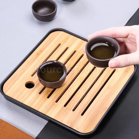 礼品订购紫砂旅行茶具套装广告