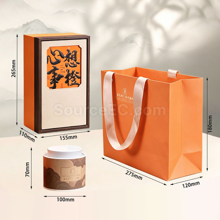 礼品订购茶罐礼盒广告