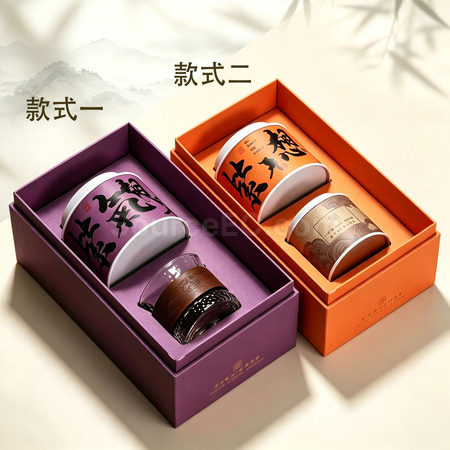 礼品订购茶罐礼盒广告