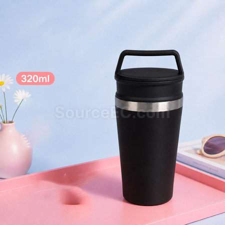 礼品订购手提随行咖啡杯不锈钢保温杯广告