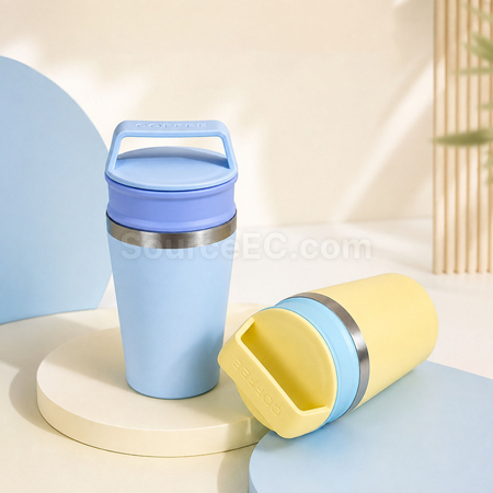 礼品订购手提随行咖啡杯不锈钢保温杯广告
