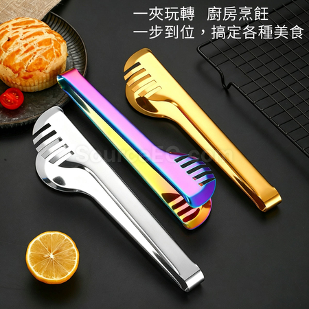 礼品订购不锈钢烤肉夹子广告