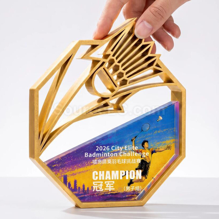 礼品订购水晶奖座广告