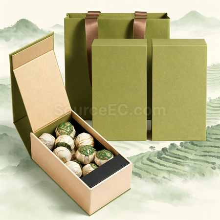 礼品订购茗茶礼盒广告