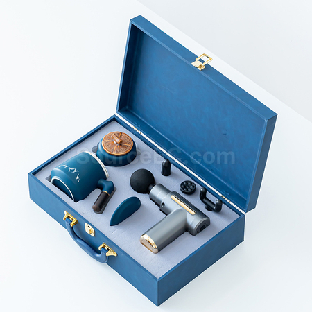 筋膜枪办公杯茶叶罐三件套