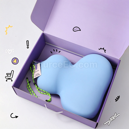 礼品订购葫芦记忆棉腰靠广告