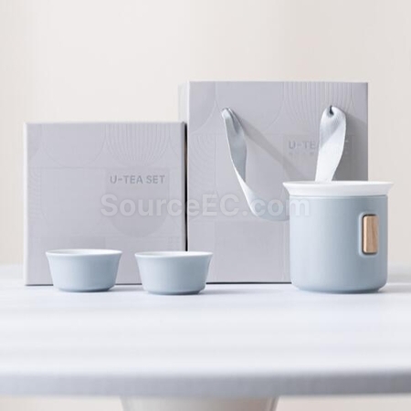 礼品订购便携旅行功夫茶具广告