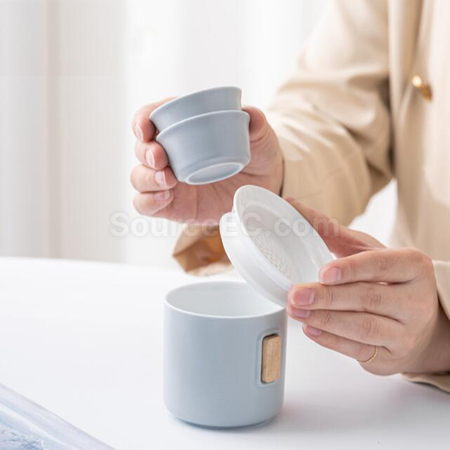 礼品订购便携旅行功夫茶具广告