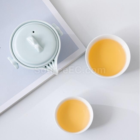 礼品订购便携旅行功夫茶具广告