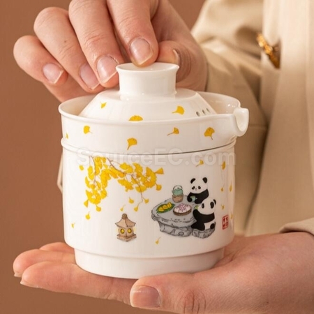 礼品订购便携旅行功夫茶具广告