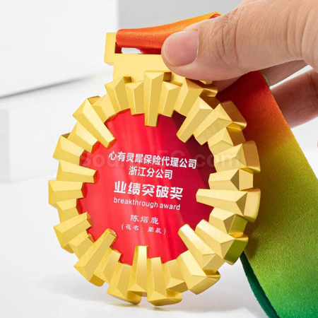礼品订购金属奖牌广告