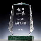 创意大理石水晶座
