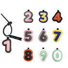 幸运数字钥匙扣